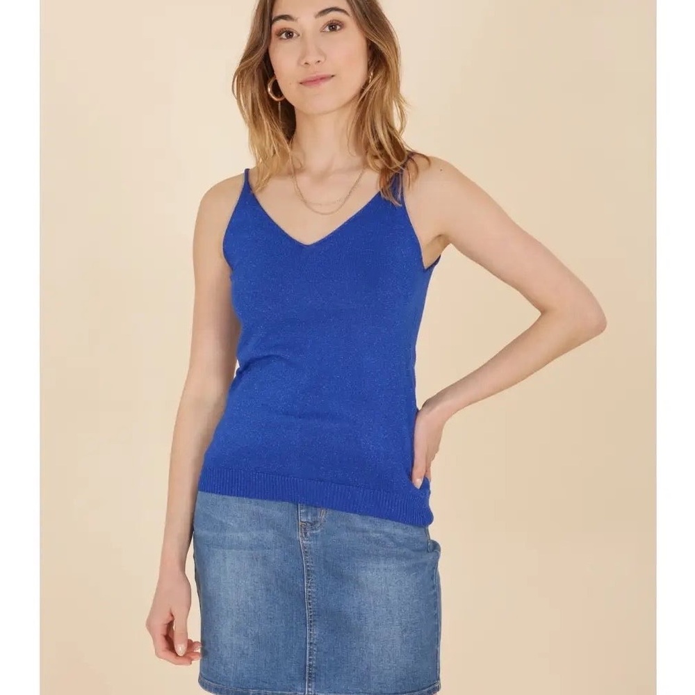 Brilliant Lurex Tank Top